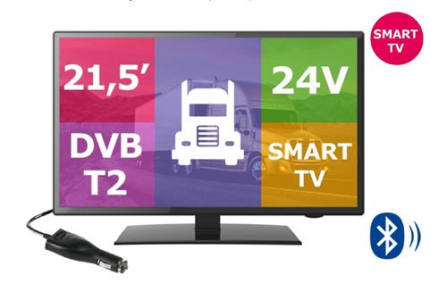 Telewizor LED HD 21,5" 12/24 V